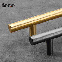 Profil de poignée en G TOCO en aluminium thermolaqué pour tiroir, commode, chambre à coucher, type de forme moderne, pour armoire de cuisine à porte dissimulée