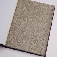 Nouveau produit tendance, papier peint de luxe avec dos en tissu vinyle à texture tissée, ignifuge, fonctionnel, décoration murale, décoration intérieure de la maison