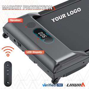 Tapis roulant électrique pliable à commande à distance Lijiujia, sans lubrification, pour la <span class=keywords><strong>musculation</strong></span> à domicile - Product Image 2