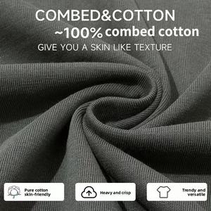 Vendita calda di alta qualità 260 Gsm cottonpoliestere T-Shirt per gli uomini su ordinazione DTG stampa T-Shirt campione gratuito di abbigliamento in bianco fabbricazione - Product Image 5