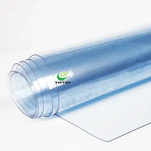 Экологичная Пылезащитная Прозрачная мягкая пластиковая виниловая ПВХ-пленка Tiptop для полосок, материал для воздушных занавесок