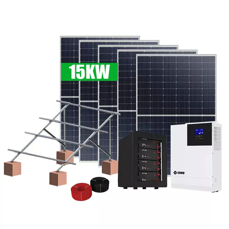 Home Use Solar Power System Cost1500W Off-Grid 10KW 12KW 15KW Solar Panel System Kit 15000W Best Price For Houses
