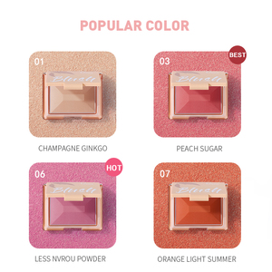 Blush in Polvere Cruelty-Free Pudaier - Modella, Contouring e Illumina il Viso per un Finitura Brillante o Opaca - Product Image 5