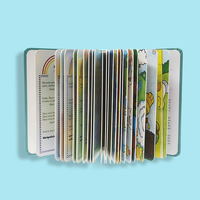 Buku Cerita Anak Murah Custom Full Color Bahasa Inggris Prancis Hardcover Karton Buku Papan Anak Penerbitan Percetakan Buku