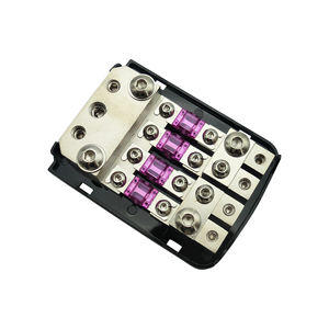 Bloc de fusibles de distribution audio automobile 100A 4 entrées 3 sorties Porte-fusible ANL avec cache anti-poussière - Product Image 1