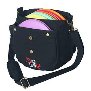 Sac de rangement léger personnalisé avec logo sur mesure, capacité de 20+ disques, échantillon gratuit, pour les débutants en disc golf. - Product Image 1