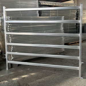 Trung quốc sản xuất chất lượng cao nóng bán gia súc hàng rào mạ kẽm kim loại hoàn chỉnh với cổng và 3D mô hình - Product Image 4