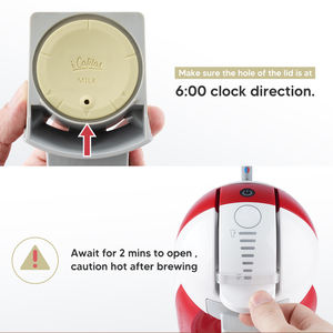 ICafilas <span class=keywords><strong>Cápsulas</strong></span> de <span class=keywords><strong>Café</strong></span> Reutilizables para Espuma de <span class=keywords><strong>Leche</strong></span> para Filtro de <span class=keywords><strong>Café</strong></span> Recargable Tu Mejor Asistente para <span class=keywords><strong>Café</strong></span> - Product Image 5