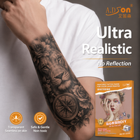 Papier pour tatouage temporaire blanc imprimable A4, vierge pour imprimante jet d'encre et laser, autocollant de tatouage factice, papier de transfert pour le visage et le corps