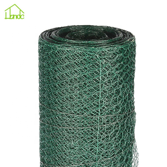 Экспортер, шестигранная проволочная сетка, зеленая, черная ПВХ Птица/вольерская ворота/птица, шестигранная проволочная ограда