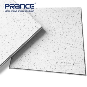 Types de matériaux de plafond carreaux de plafond suspendus acoustiques en fibres minérales - Product Image 6