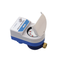 Faible consommation d'énergie en laiton Lorawan Compteur d'eau domestique Vanne Compteur d'eau contrôlé Lora