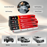 Film de protection de peinture transparent en TPU aliphatique de qualité G2, technologie de production PPF, auto-réparant, OEM personnalisé, usine de Guangzhou