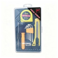 Ensemble d'outils à main A702, Kits d'outils à main, Tournevis, Couteau, Pince, Marteau, Ruban adhésif pour usage quotidien, Produit à 1$, Série 1$ Matériel et outils