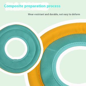 2024 yeni pet interaktif ve hareket oyuncaklar açık agresif oyun için dayanıklı naylon köpek Fetch oyuncak köpek uçan disk - Product Image 3