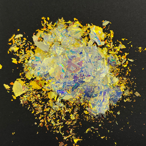 Màu Xanh opal <span class=keywords><strong>Flake</strong></span> óng ánh trong suốt tuyết Flakes opalescent long lanh Phấn mắt sắc tố bột - Product Image 3