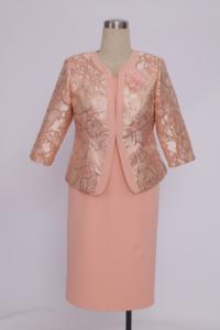 Squisita chiesa <span class=keywords><strong>elegante</strong></span> abito Flora due pezzi <span class=keywords><strong>tuta</strong></span> da chiesa per le donne taglie forti - Product Image 4