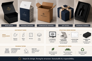 Small Wholesale Cardboard Folding Mailing <b>Boxes</b> with Customized Branding Eco-Friendly Kraft Paper Gift Box for Luxury Cosmetic - Product Image 3