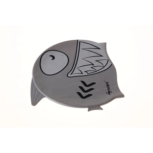 Casquettes <span class=keywords><strong>de</strong></span> <span class=keywords><strong>bain</strong></span> pour enfants en silicone imperméable avec motif <span class=keywords><strong>de</strong></span> requin et <span class=keywords><strong>de</strong></span> mouton mignon - Product Image 2