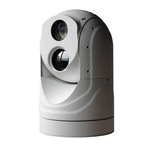 Phòng cháy chữa cháy rừng cảm biến kép tầm xa nhiệt PTZ máy ảnh độ chính xác cao cháy Chức năng phát hiện khói - Product Image 1