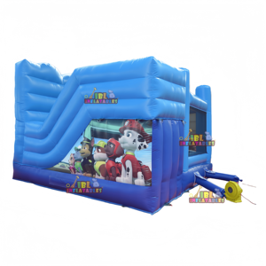 Château gonflable pour chiot personnalisé en usine, château gonflable à pattes, château gonflable pour festival, jeux <span class=keywords><strong>de</strong></span> carnaval - Product Image 5