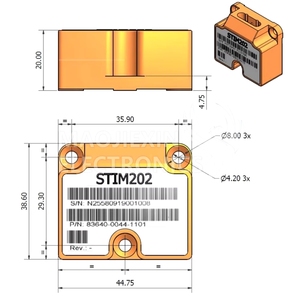 BSC) Sensor STIM202 MEMS Gyroskop 3-Achsen-Mehrachsen-Gyro-Modul - Product Image 5