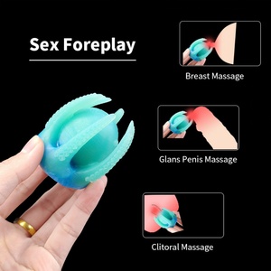 Juguete Sexual Anal de Silicona con Forma de Tentáculo de Pulpo Pequeño YOCY, Masajeador de Clítoris, Preliminares Sexuales, Masturbador para Parejas, Tienda de Productos para Adultos - Product Image 3