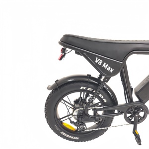 Vélo électrique Fatbike 48V 15Ah en stock, pneus larges 20 pouces, <span class=keywords><strong>moto</strong></span> électrique à tube, vélo électrique prêt à l'emploi UE, <span class=keywords><strong>pas</strong></span> cher - Product Image 5