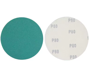 150mm PSA Grinding Electronic Product Metal Surface Sandpaper Disc Wet and Dry Green PET Film Abrasive Sanding Disc - Product Image 6