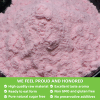 Poudre de fleur de cerisier soluble dans l'eau, marque privée, qualité alimentaire, poudre de fleur de sakura pure