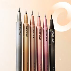 El más nuevo delineador de ojos líquido resistente al agua, maquillaje para todo el día con punta de pincel fino, acabado satinado duradero, a prueba de manchas y resistente a la transferencia - Product Image 1