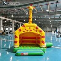 Yuetong - Nouvelle conception de château gonflable girafe miniature, château gonflable commercial personnalisé pour enfants
