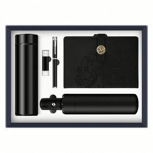 Custom Luxury Office Logo Corporate Item Promotion Premium Business <b>Notebook</b> Gift <b>Set</b> - Product Image 3