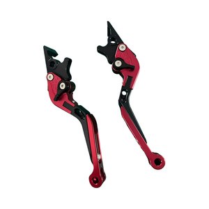 Leviers de frein et d'embrayage CNC modifiés pour moto, avant et arrière, avec poids de guidon, télescopiques et pliables - Product Image 1