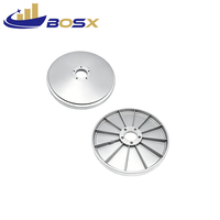 Base de luminaire LED en aluminium A380 ADC12 moulée sur mesure avec usinage CNC et conception renforcée pour lampes haute puissance