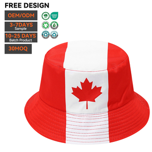OEM Plain Cotton Bucket <b>Hat</b> Outdoor Fishing Sun <b>Hat</b> Custom Logo Foldable Hiking Travel Casual <b>Summer</b> Lightweight <b>Men</b> Bucket <b>Hat</b> - Product Image 2