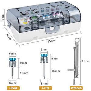 Complete Handmatige Chirurgische Instrumenten Voor Tandheelkundige Implantaten 16 Schroevendraaiermodellen Voor Universele Implantaatgereedschapsset Voor Tandheelkundige Implantaten - Product Image 3