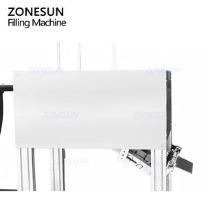 Machine de remplissage et de bouchage automatique ZONESUN ZS-GTW1D pour barils en plastique anti-explosion, revêtement en latex, peinture, pâte, pesage - Product Image 5