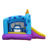 Château de trampoline gonflable à domicile pour enfants, adapté à la maison de trampoline gonflable de divertissement de fête de location.