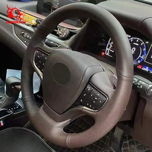 Funda de Volante Cosida a Mano, Cálida y de Cuero, para <span class=keywords><strong>Lexus</strong></span> ES 300h <span class=keywords><strong>UX</strong></span> 300e 2018 2019 2021 2022 - Product Image 4