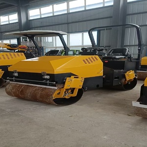 <span class=keywords><strong>Rodillo</strong></span> Compactador de 3 Toneladas de Marca China, 3000 kg, Motor Diésel de 28 kW, Doble Tambor con Accionamiento Hidráulico para Asfalto - Product Image 6