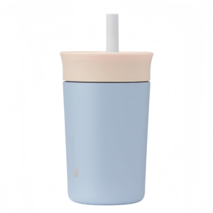 Gobelet Pastel Sans BPA 12oz - Corps en Acier Inoxydable 304, Large Ouverture pour Glace, Comprend une Paille en Silicone <span class=keywords><strong>et</strong></span> une Brosse de Nettoyage - Product Image 3