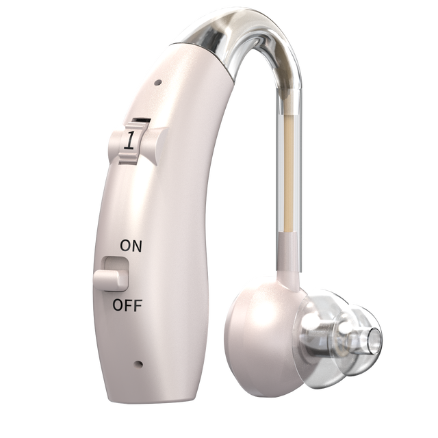 Exclusive Design Factory Price Rechargeable Seniors OTC Hearing Aid BTE Sound Amplification Device for Adults Hearing Loss