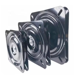 Heavy-Duty 360° <b>Swivel</b> Plate Turntable Bearing Square Design for Dining Stools <b>Tables</b> Bookshelves - Product Image 4