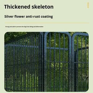 Clôtures solides pour chiens avec inserts, barrières d'isolation, clôtures intérieures et extérieures pour chiens de taille moyenne et grande - Product Image 4