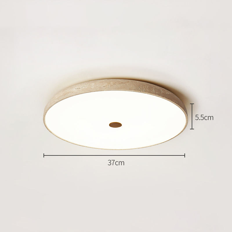 Cercle:Beige + Blanc /D 32cm