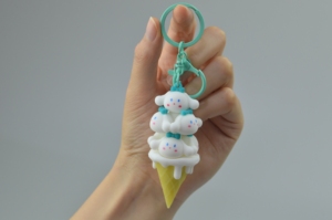 Dễ thương phim hoạt hình sáng tạo dễ thương schoolbag Mặt dây chuyền búp bê <span class=keywords><strong>Keychain</strong></span> <span class=keywords><strong>Silicone</strong></span> Mặt dây chuyền cao su PVC <span class=keywords><strong>Keychain</strong></span> - Product Image 6