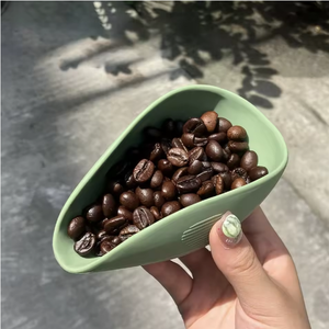 Plateau de mesure en silicone pour grains de café, adaptateur de poudre de café, couvercle de plat pour accessoires de préparation du café et du thé - Product Image 1