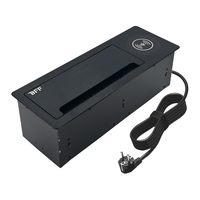 Prise de bureau multifonctionnelle avec interrupteur et ports USB Type-A