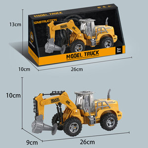 BEFLY Modellino di Camion Fuoristrada con Aratro Anteriore in Plastica ABS, Giocattolo per Bambini con Luci e Suoni - Product Image 6